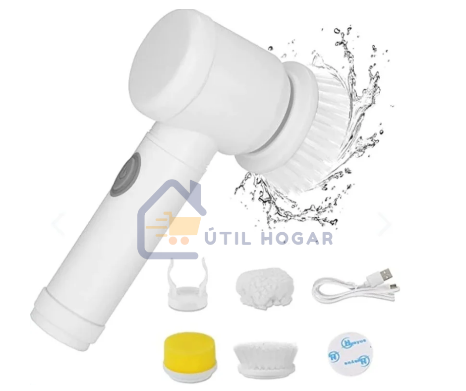 Cepillo Giratorio USB TurboClean: Limpia Más en Menos Tiempo.